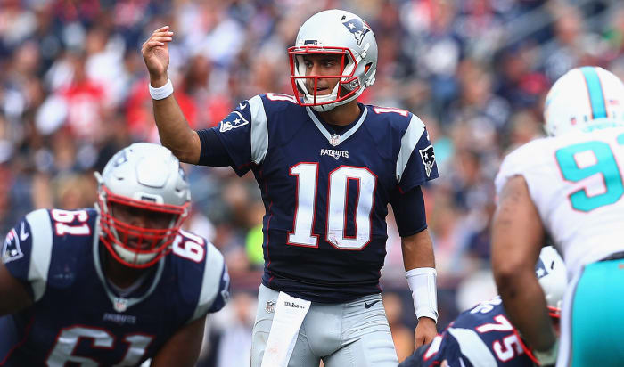 In 2017, Jimmy Garoppolo will be on the final year of his rookie contract, which expires after the season.